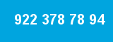 922 378 78 94